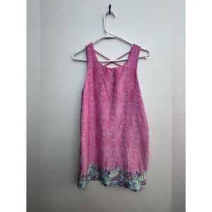 NWOT - Everly Anna Halter Shift Dress - Medium